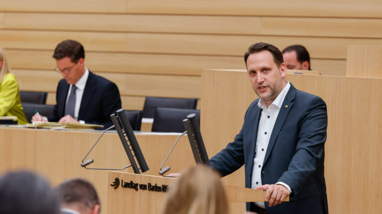 Erste Rede zur europäischen Zusammenarbeit