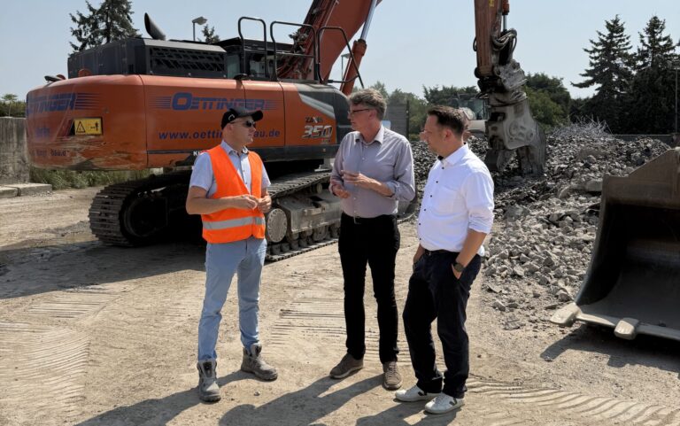 Zu Besuch bei der Oettinger Gruppe: Innovative Kreislaufwirtschaft im Bauwesen